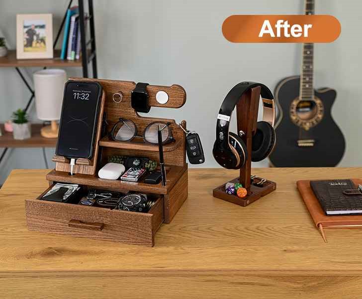 بعد: مكتب منظم واحترافي